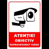 indicator rosu  obiectiv supravegheat video